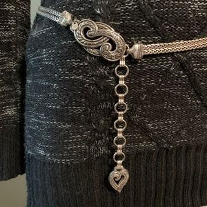 Silver Brighton belt